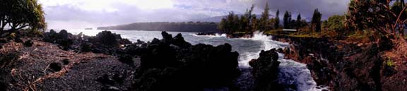 Shoreline at Keanae